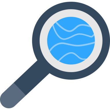 Dolu - çizgi biçimi ile büyütme simgesi bul