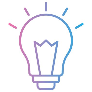 fikir simgesi, vektör illüstrasyonu