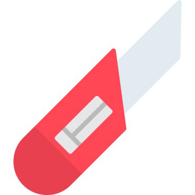 Bıçak. Web simgesi basit illüstrasyon