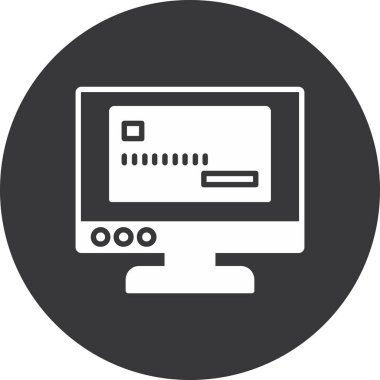 Web simgesi vektör illüstrasyonu