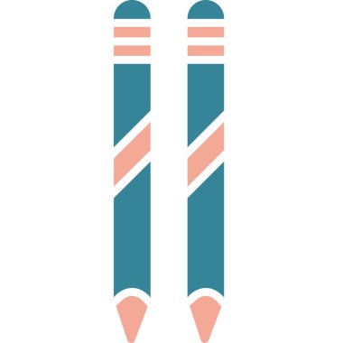 kalem simgesi vektör illüstrasyonu