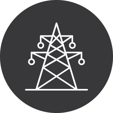 Enerji simgesinin vektör illüstrasyonu