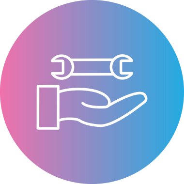 seo modern simgesinin vektör illüstrasyonu