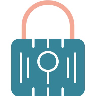 Güvenlik simgesini taslak biçiminde kilitle