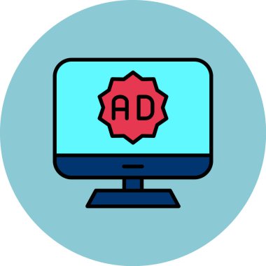 seo modern simgesinin vektör illüstrasyonu