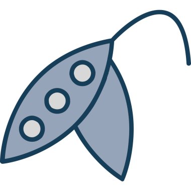 Roket. Web simgesi basit illüstrasyon