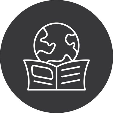 Eğitim simgesinin vektör illüstrasyonu