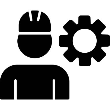 Teçhizat Web simgesi basit illüstrasyon