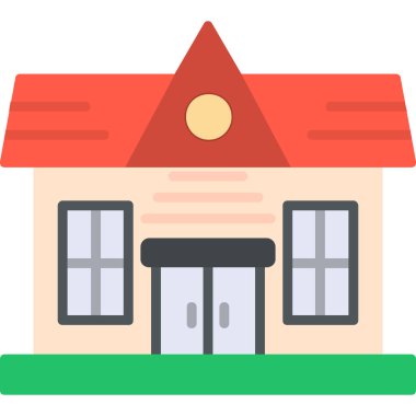 ev inşa vektör simgesi