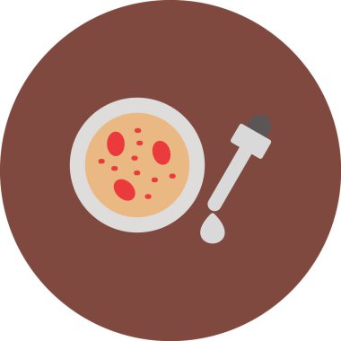 pizza. Web simgesi basit illüstrasyon