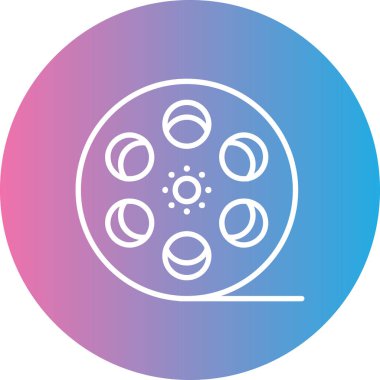 Film simge vektör çizim