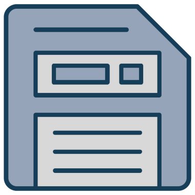 dosya dizini vektör illüstrasyonu