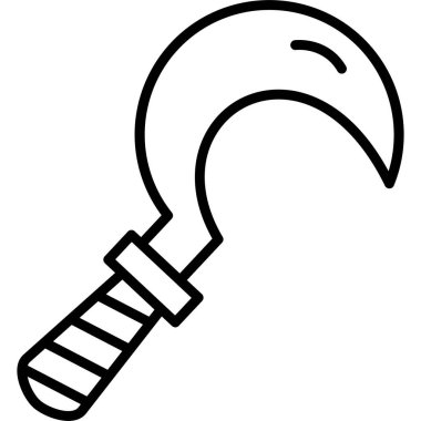 Çekiç. Web simgesi basit illüstrasyon