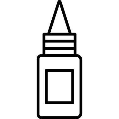 Şişe simgesi, anahat stili