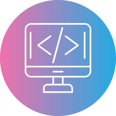 seo modern simgesinin vektör illüstrasyonu