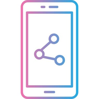 vektör cep telefon simgesi