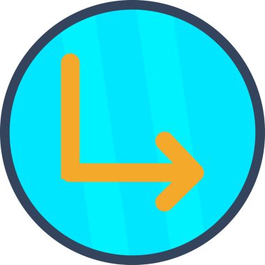 Ok simgesi simgesi tasarımı