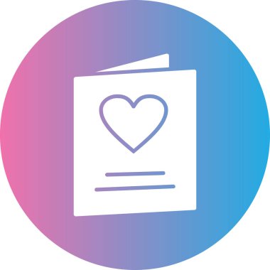 Bir kalbin vektör illüstrasyonu