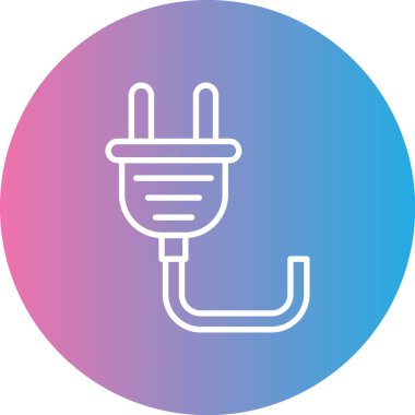 Fiş. Web simgesi basit illüstrasyon