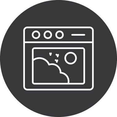 Modern b 'nin vektör illüstrasyonu eksik simgesi