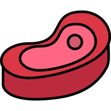 Biftek et simgesi ana hatlarıyla