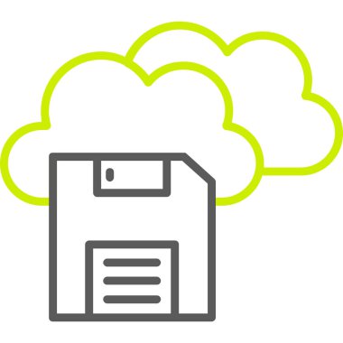 Bulut depolama simgesi, özet biçimi