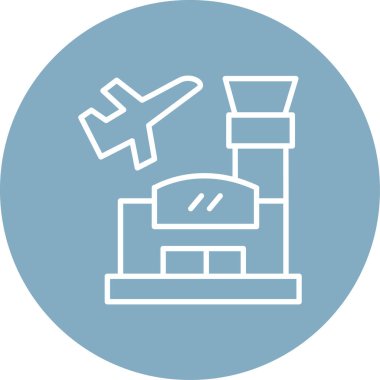 Uçak. Web simgesi basit illüstrasyon