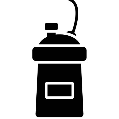 Şişe simgesinin vektör illüstrasyonu