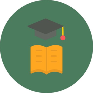 Kitap. Web simgesi basit illüstrasyon