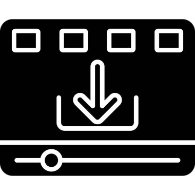 seo modern simgesinin vektör illüstrasyonu