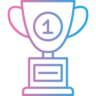 Ödül. Web simgesi basit illüstrasyon