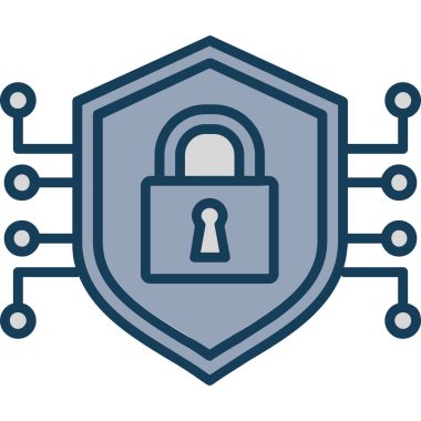 Güvenlik sistemi. Basit resimleme