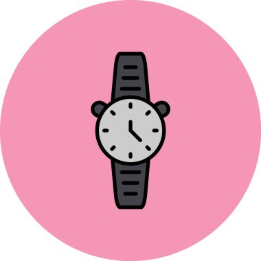 Alarm simgesi vektör illüstrasyonu