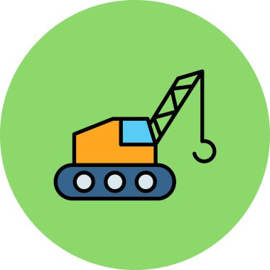 Kişisel ve ticari kullanım için vektör inşaat alanı simgesi.