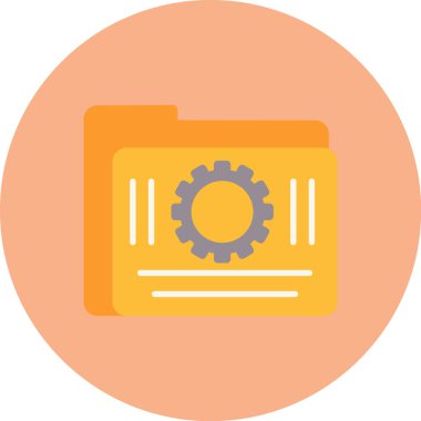 Vektör illüstrasyonu, simge ögesi arkaplanı