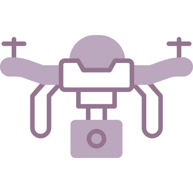 Drone 'un vektör illüstrasyonu