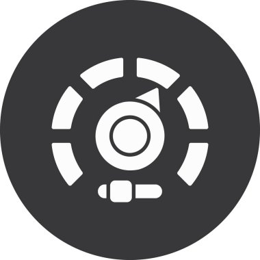 pusula simgesi, vektör illüstrasyonu