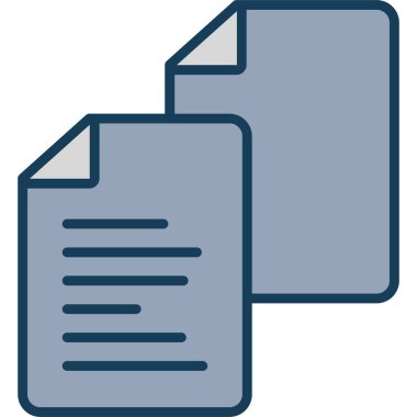 Dosya. Web simgesi vektör illüstrasyonu