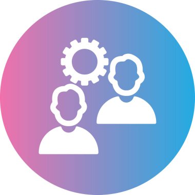 insanlar simge vektör illüstrasyonu