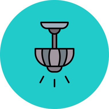 Su borusu. Web simgesi basit illüstrasyon