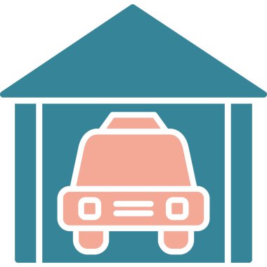 - Araba. Web simgesi basit illüstrasyon