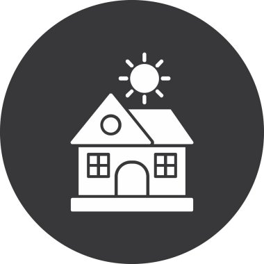 Modern simgenin vektör illüstrasyonu