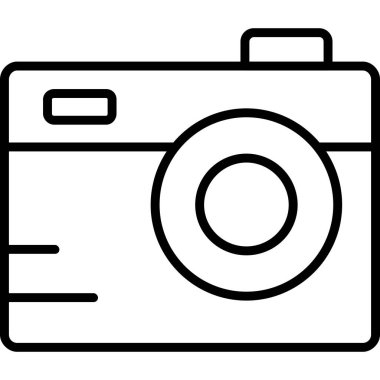 Fotoğraf makinesi simgesi, özet biçimi