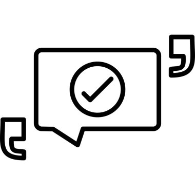 konuşma kabarcığı vektör çizimi