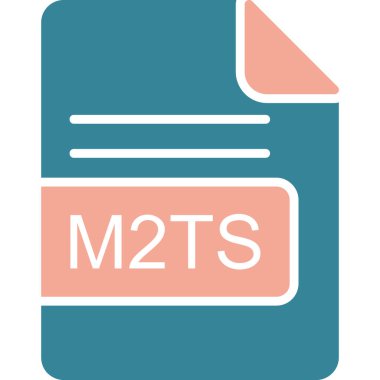 dosya biçimi simgesi, vektör illüstrasyonu