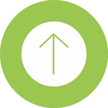 Bir çember simgesinin vektör illüstrasyonu