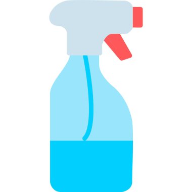 Sprey şişe, simge, vektör illüstrasyon tasarımı