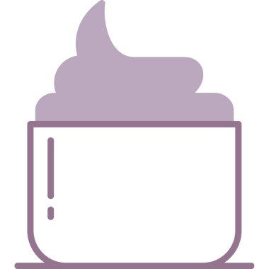 Sigara, vektör, renk çizimi veya resimli mor bir bulut.