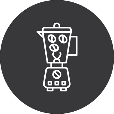 vektör kahve web simgesi