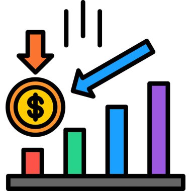 grafik grafik simgesi, vektör çizim
